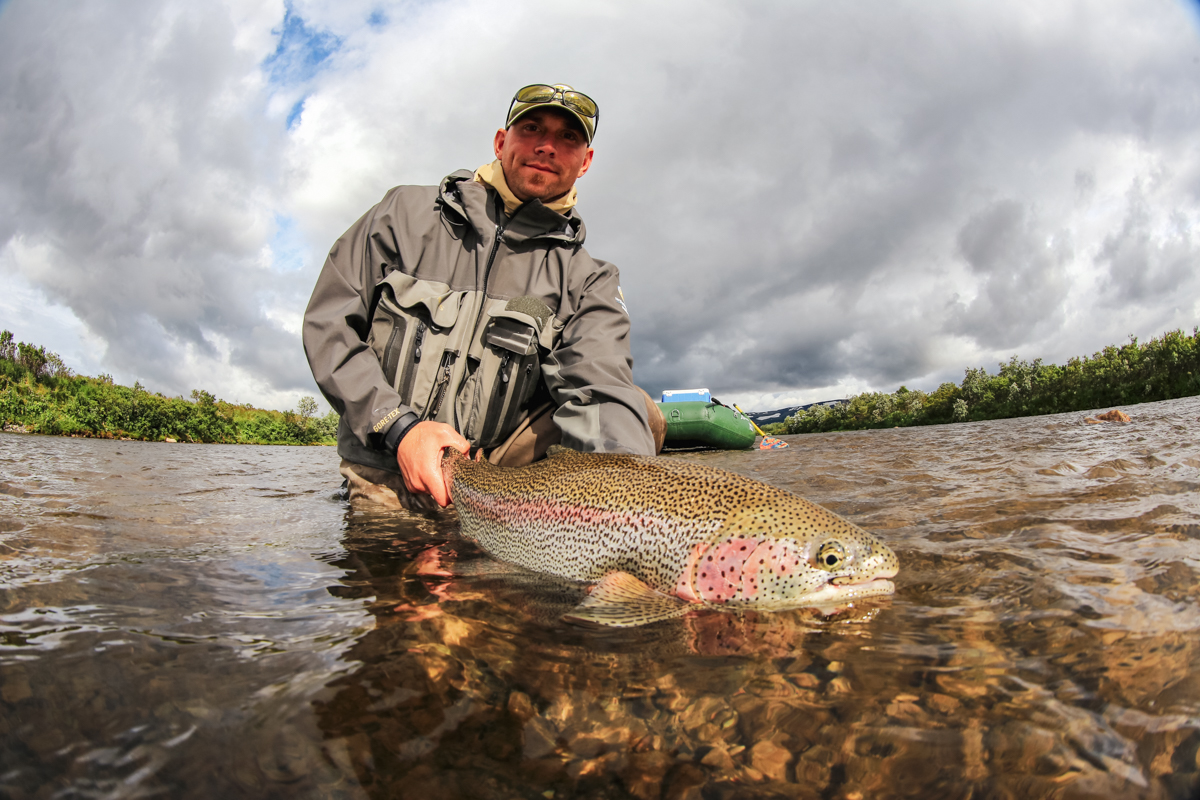 rainbow trout fish caught in alaska