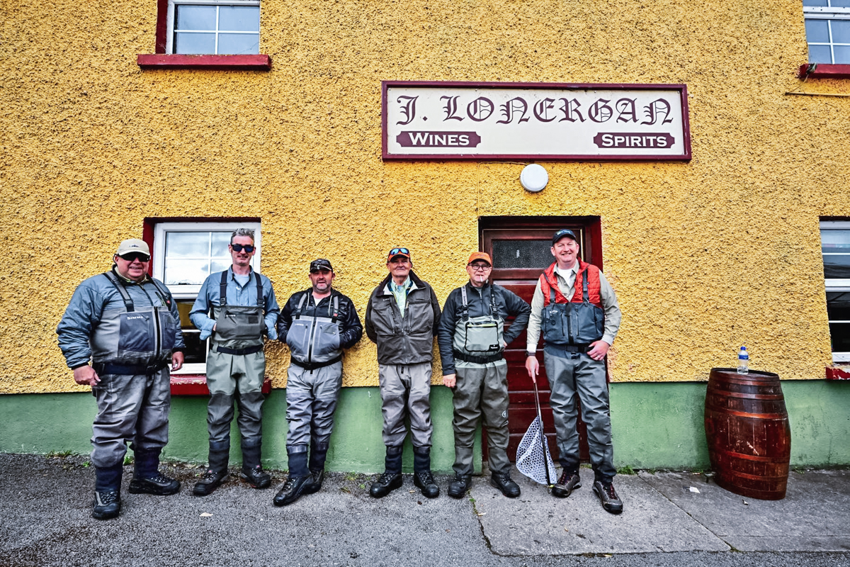 standing in front of wine and spirits ireland